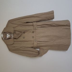 Gently Used Women's LOFT Trench Coat Size 10